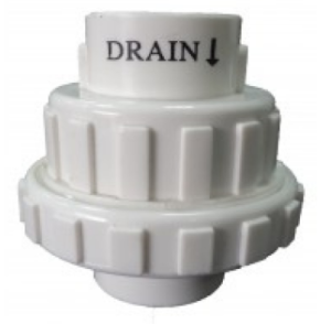 Drain valve for blower 32mm