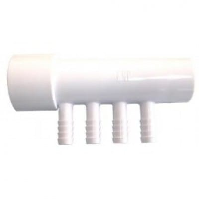 Luftverteiler 4 Ausgänge 10 x 32 mm