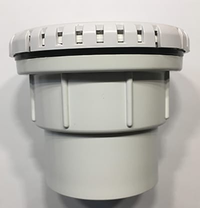 Whirlpool Ansaugung gerade Weiß