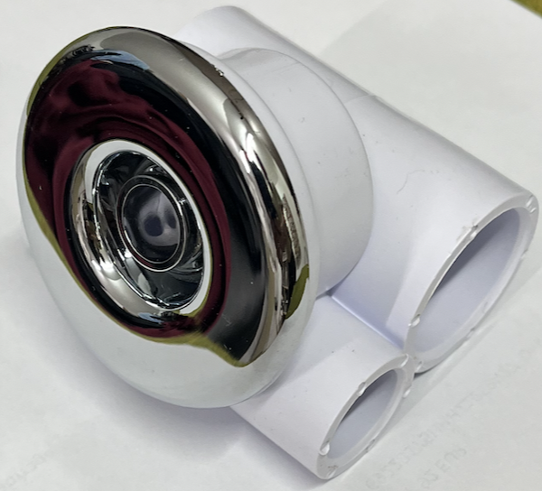 Whirlpoodüse Komplett Mini 32-20mm Chrom