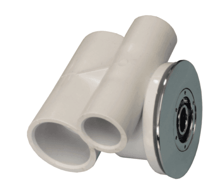 Whirlpoolduese Standard Set Economy Flach 32‑20 mm Chrom