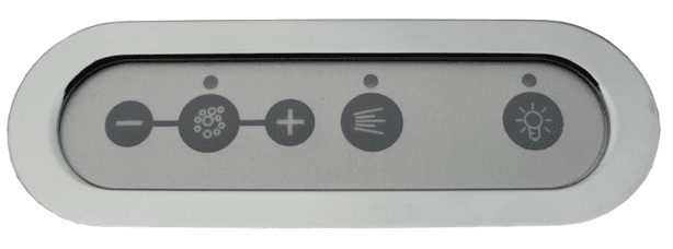 Whirlpool Taster Pumpe | Lampe | (- Luftregler +)